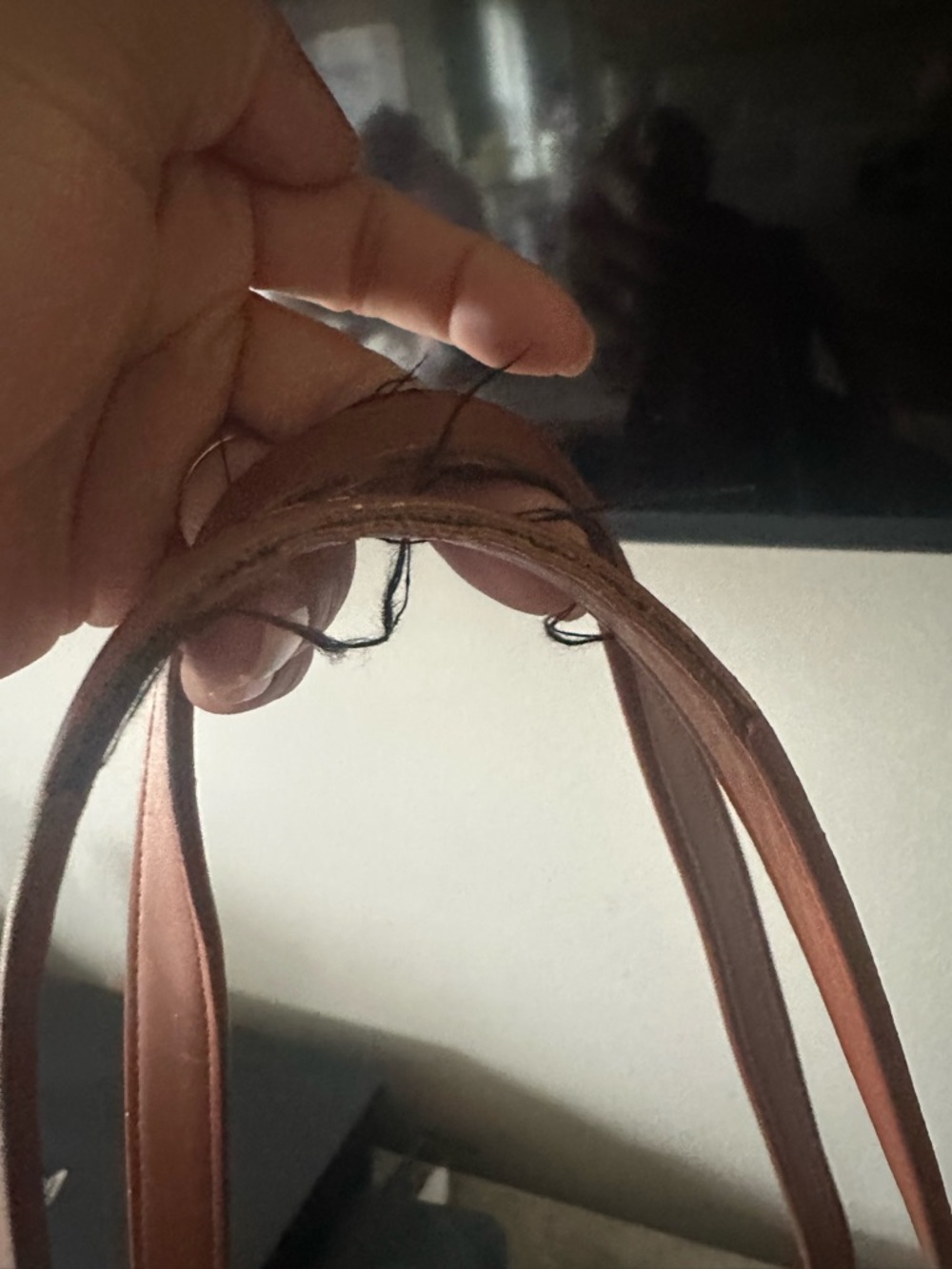 Glamaholic Monogram Glam Tote Bag in Brown - Picture 2 of 2
